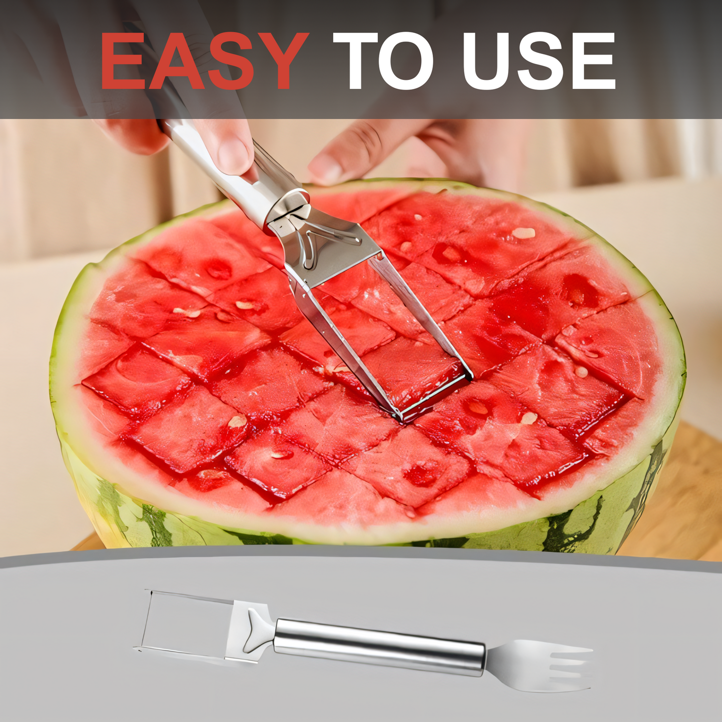 Froot Fork - 2-In-1 Watermelon Slicer (Pair)